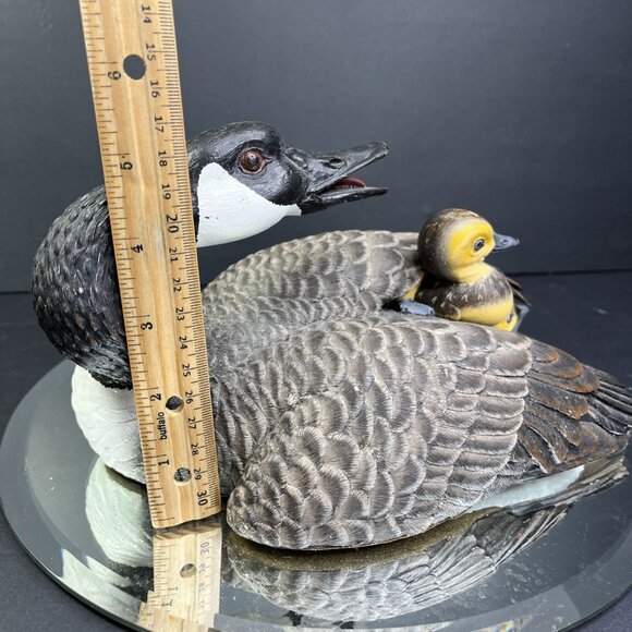 Gosset Wildlife Collection Canada Goose With Chicks 150/2000 Figurine ** READ CA - Picture 15 of 16